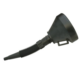 Embudo de plástico con boquilla 140 mm