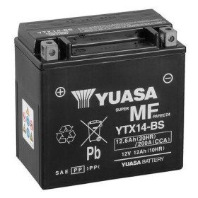 Batería de moto 12V 12AH YUASA - YTX14-BS (precargada)