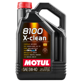 Aceite MOTUL 8100 X-Clean 5W40 C3 5L