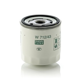 Filtro de aceite MANN-FILTER W712/43