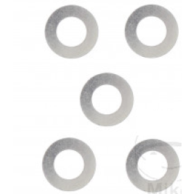 Pack de 5 arandelas de aluminio JMP 12x22x2mm
