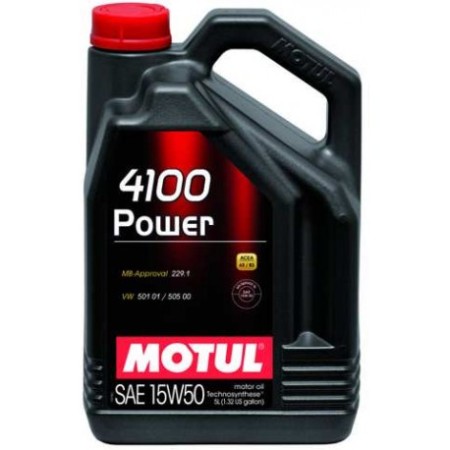 Aceite MOTUL 4100 Power 15W50 5L