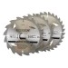 Discos de TCT para sierra circular 16, 24, 30 dientes, 3 piezas 160 x 30 - anillo de 20, 16 y 10 mm