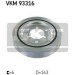 Amortiguador de cigüeñal SKF VKM93316