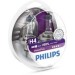 Pack 2 lámparas Philips H4 12V 60/55W Vision Plus