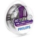 Pack 2 lámparas Philips H7 12V 55W Vision Plus